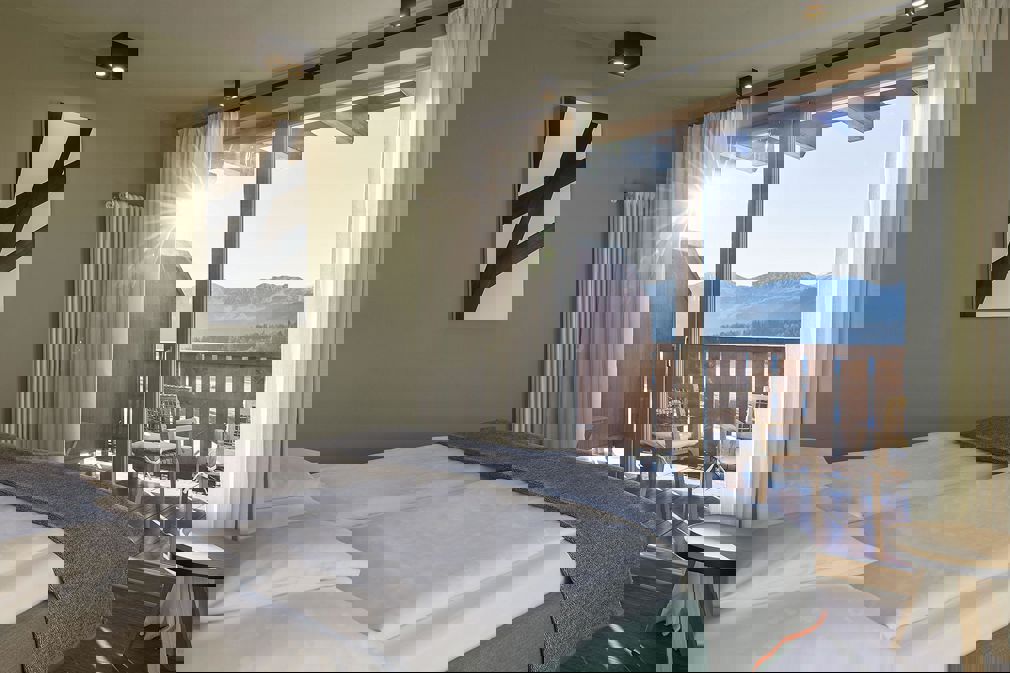 Camera da letto Suite Spuren im Schnee