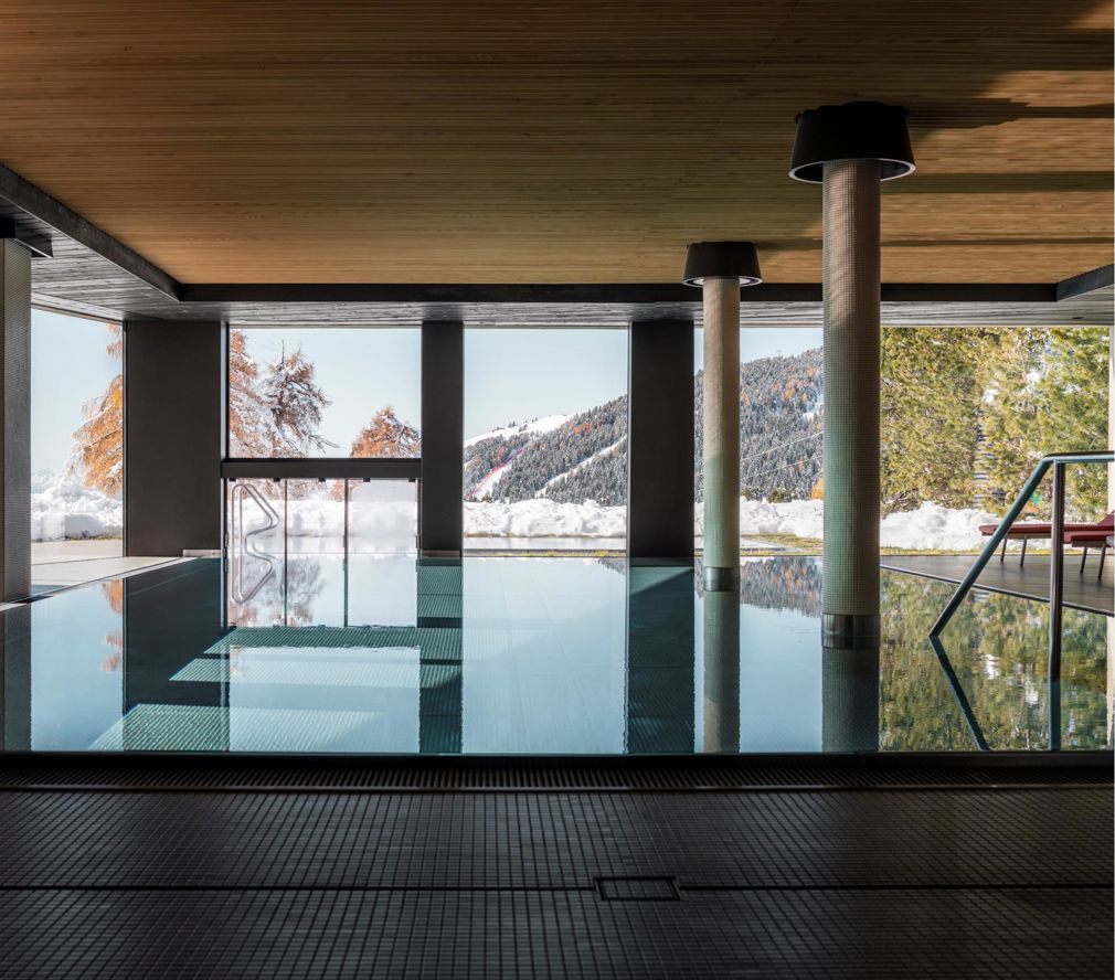 Hotel Icaro con piscina interna panoramica