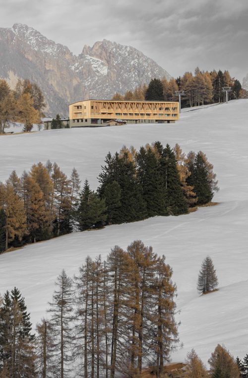 The Seiser Alm/Alpe di Siusi in Winter