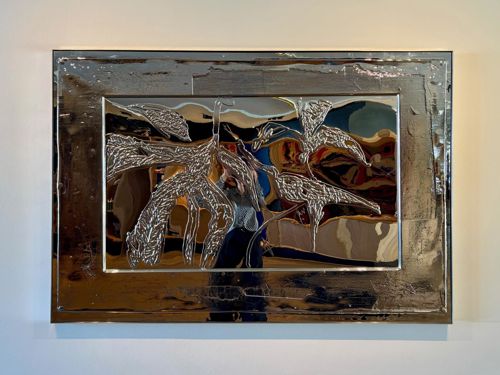 The painting Edelweiss by Hannah Sophie Dunkelberg