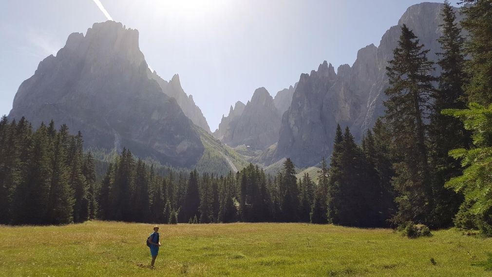 Wandern auf der Seiser Alm