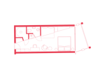 Skizze Zimmer Monocular