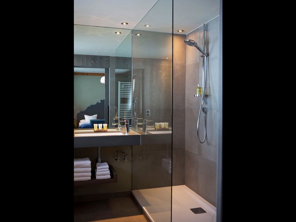 Bathroom with Shower Room Frame